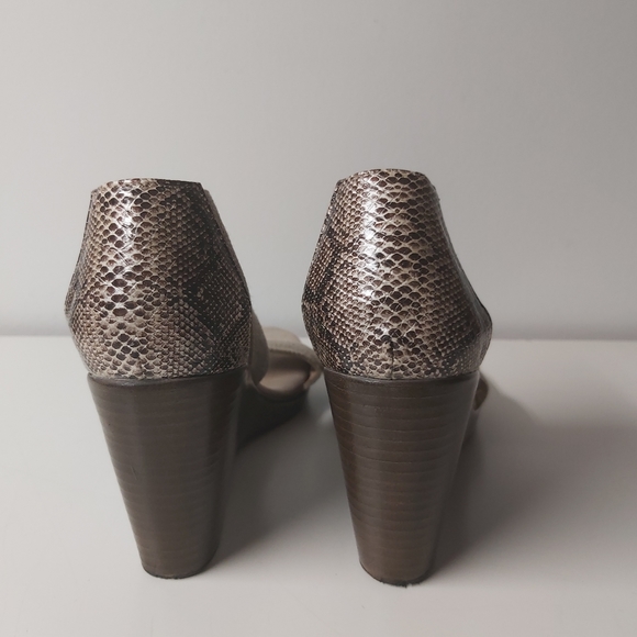 Barcelona Collective Tan Wedges Size 8/8.5 - Picture 4 of 10